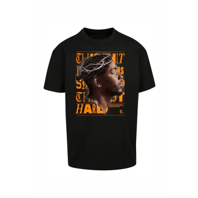 Afbeelding van Upscale by Mister Tee KDOT Oversize Tshirt print, Heren, Maat: Large, Black