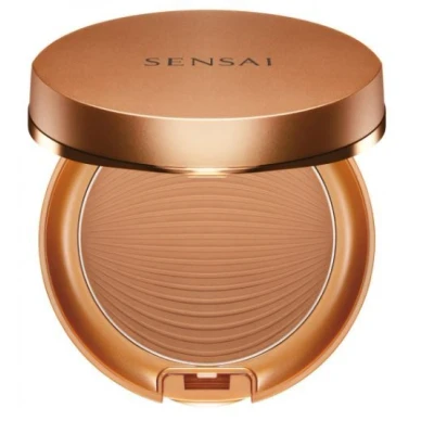 Afbeelding van Sensai Silky Bronze Natural Veil Compact SPF 20 Dark SC04 8,5 gram