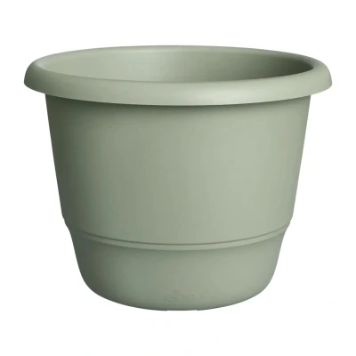 Afbeelding van Elho Amiga Rond 47 Bloempot voor Binnen &amp; Buiten 100% Gerecycled Plastic Ø 47.0 x H 35.3 cm Tijmgroen
