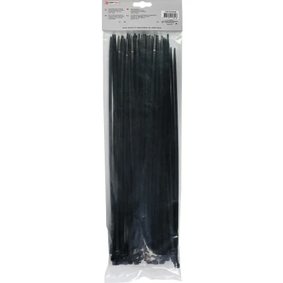 Afbeelding van Hofftech Tie Ribs 4.8 x 370 mm Zwart 100 stuks