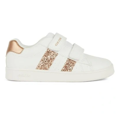 Afbeelding van Geox Eclyper Babyschoenen voor kinderen, Maat: 29, White rose gold Imitatieleer/ textiel