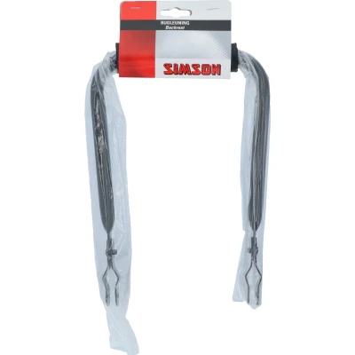 Afbeelding van Simson Rugleuning met Vinyl Rugkussen Zwart