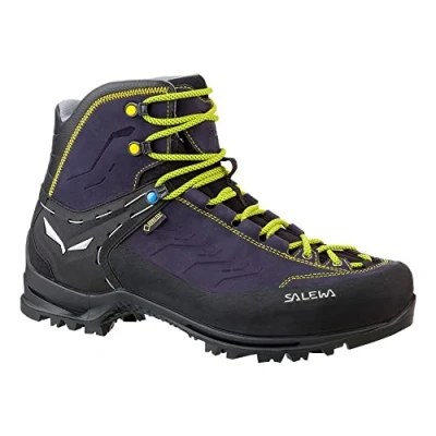 Afbeelding van Salewa Rapace GTX Bergschoenen, Heren, Maat: 47, Night black/kamille Leer en textiel