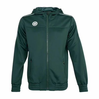Afbeelding van The Indian Maharadja Jaipur Performance Hooded Trainingsjacket Heren Green S Groen Hockey Trainingsjack