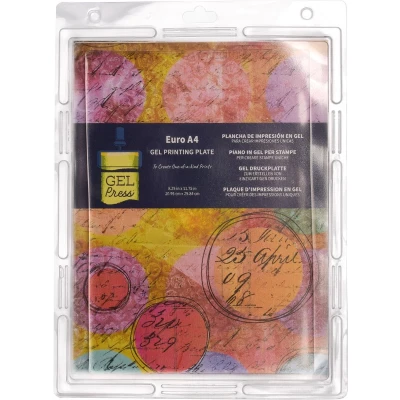 Afbeelding van Gel Press Drukplaat A4 20,95 x 29,84 cm
