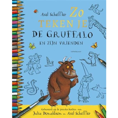 Image de Zo teken je de Gruffalo en zijn vrienden
