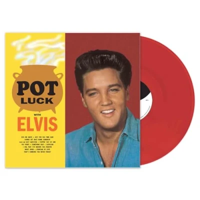 Afbeelding van Elvis Presley Pot Luck With LP Rood Gekleurd Vinyl Beperkte Oplage