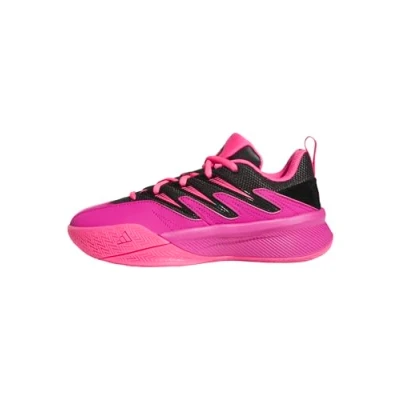 Afbeelding van adidas Performance DAME Unisex Basketbalschoenen voor kinderen, Maat: 39 1/3, Lucid fuchsia/core black/lucid pink Textiel/ synthetisch