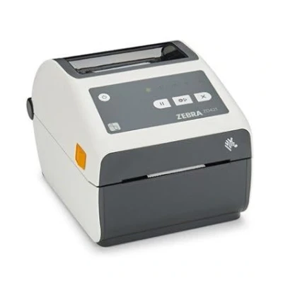 Image de Zebra ZD421c Imprimante d&#039;étiquettes transfert thermique rouleau (11,2 cm) 203 dpi jusqu&#039;à 152 mm/sec USB 2.0, hôte gris