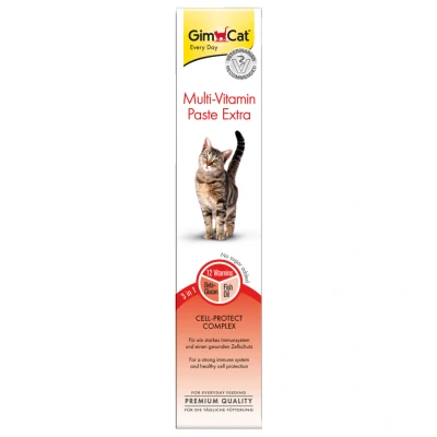 Afbeelding van Gimcat Multi Vitamin Pasta Extra Kattensnack 50 g