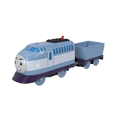 Afbeelding van Thomas &amp; Friends, De Train, Kenji Gemotoriseerde locomotief met batterijvoeding, speelgoed voor kinderen, 3 jaar, HHN40