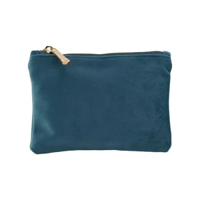 Afbeelding van BagBase Velvet Accessory Bag BG714 BLUE TOPAZ