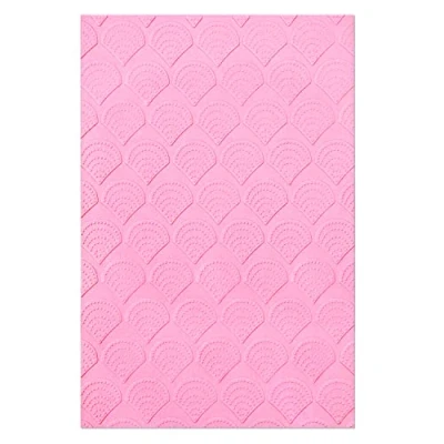Afbeelding van Sizzix Multi Level Textured Impressions Emb. Folder Fan Tiles 665746 Jennifer Ogborn (04 22)