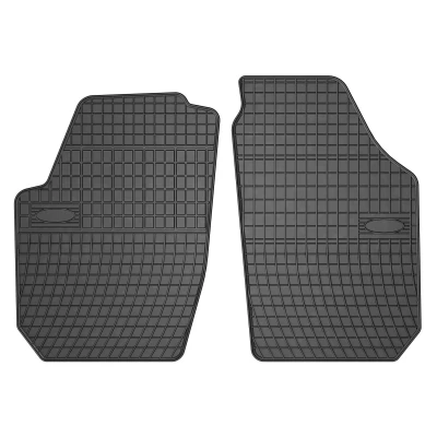 Afbeelding van FROGUM 0363 Vloermatset Rubber voor en achter 4 Zwart Op maat gemaakt
