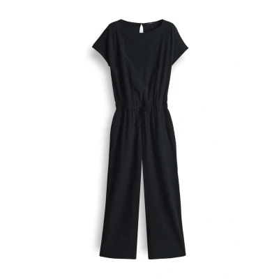 Afbeelding van OPUS MID RISE Cropped WIDE FIT Jumpsuit, Dames, Maat: 40, Black
