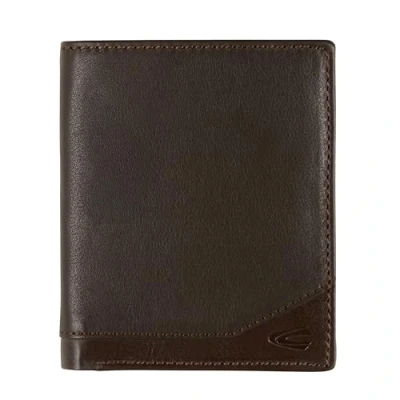 Afbeelding van camel active Leren Portemonnee Stone High Form Wallet Brown Donkerbruin
