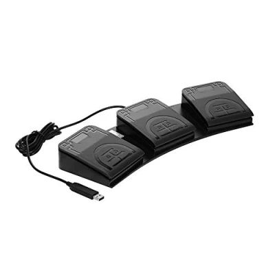 Afbeelding van Docooler FS2020U1 USB voetschakelaar met besturingssleutel voor medische apparaten, kantoorinstrumenten