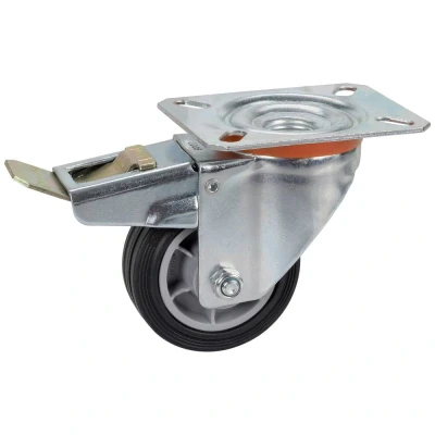 Afbeelding van dörner + helmer 716842 Zwenkwiel Wieldiameter: 80 mm Draagvermogen (max.): 50 kg 1 stuk(s)