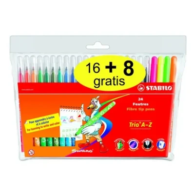 Afbeelding van STABILO Trio A z Viltstift, 24st.