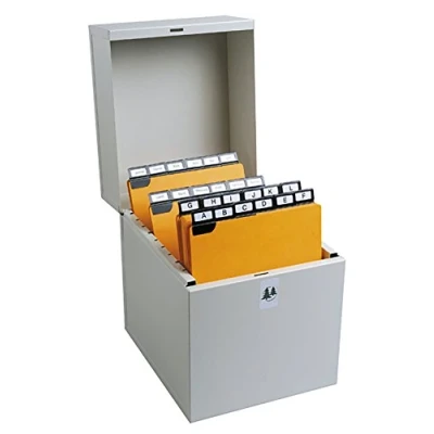 Afbeelding van Exacompta 54718E METALIB 500 FICHES 2