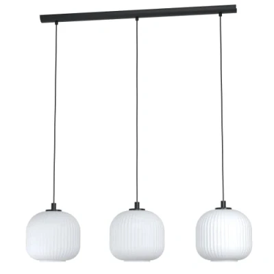Afbeelding van EGLO Mantunalle Hanglamp E27 120 cm Zwart