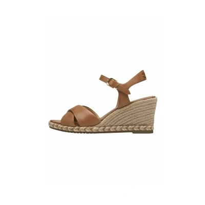 Afbeelding van Tamaris Damessandalen met sleehak, 1 28346 44 cognac, 39 EU, EU