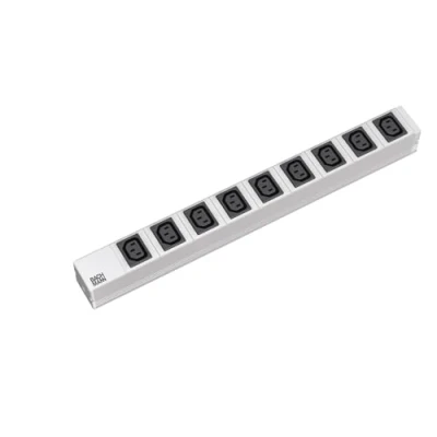 Afbeelding van C13 stekkerdoos Bachmann (9 x C13, Schuko stekker, 19 inch)