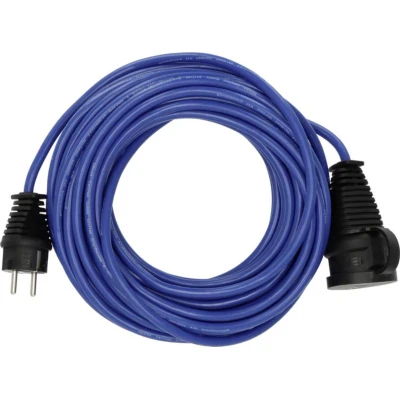 Afbeelding van Brennenstuhl 9123020536 Stroom Verlengkabel Blauw 15 m N05V3V3 F 3G 1,5 mm² Oliebestendig, UV bestendig