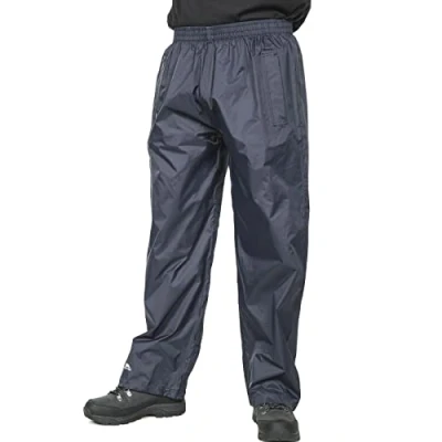 Afbeelding van Trespass Qikpac Pant Packaway TRS Tp75 Casual Unisex Volwassenen Broek Zwart, XXL