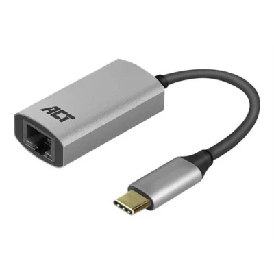 Image de ACT AC7080 Adaptateur réseau USB C 3.2 Gen 1 Gigabit Ethernet x gris