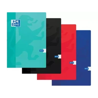 Afbeelding van Schrift Oxford School A4 ruit 5x5mm 72blz assorti