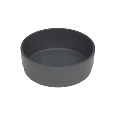 Afbeelding van LÄSSIG Kinderkom zonder melamine, BPA vrij, voor vaatwasser en magnetron/kom, effen, antraciet