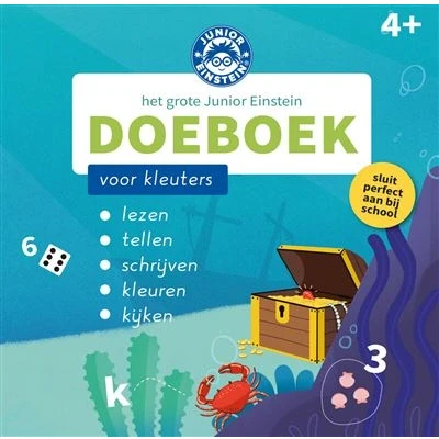 Image de Het grote Junior Einstein doeboek voor kleuters