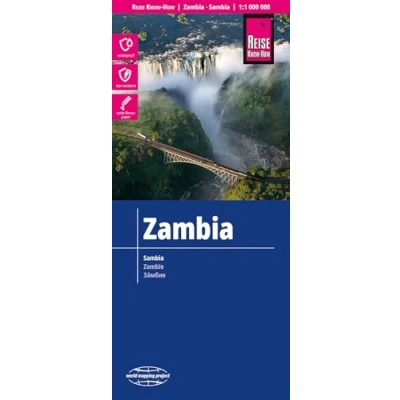 Afbeelding van Reise Know How Landkarte Sambia 1:1.000.000