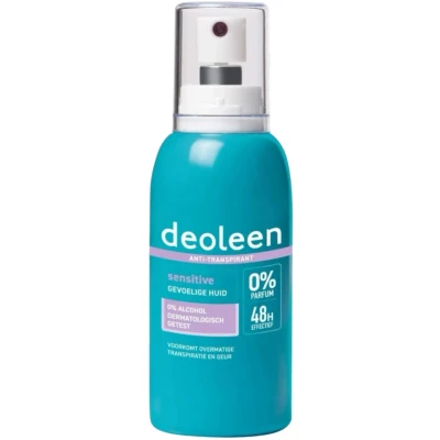 Afbeelding van Deoleen Anti transpirant Deodorant Verstuiver Sensitive 75ML
