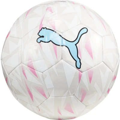 Afbeelding van Puma Final Graphic Voetbal, Maat: 5, White silver poison pink bright aqua