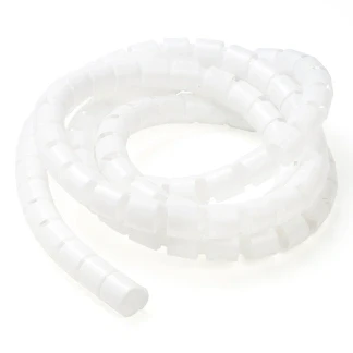 Afbeelding van Spiraalband Nedis 2 meter (Ø 28 mm, Wit)