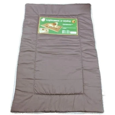 Afbeelding van Ligkussen cozy duo grijs wit 104 x 67 cm Gebr. de Boon