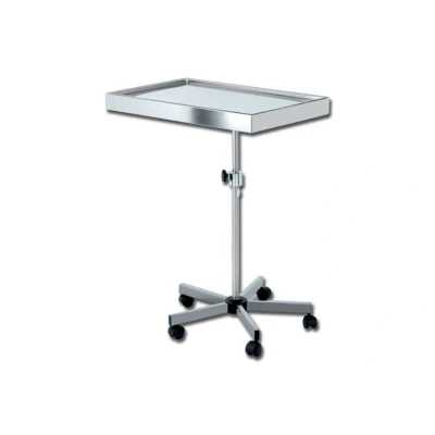 Afbeelding van Instrumententafel RVS Mayo met wielen