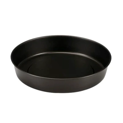 Afbeelding van FORMEGOLOSE, Cakevorm glad 28 cm, staal met dubbele antiaanbaklaag, kleur zwart
