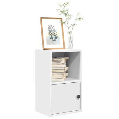 Afbeelding van vidaXL Boekenkast 31x24x52 cm bewerkt hout wit