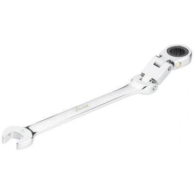 Afbeelding van Vigor V6752 9 Ringratelsteeksleutel met scharnier mm
