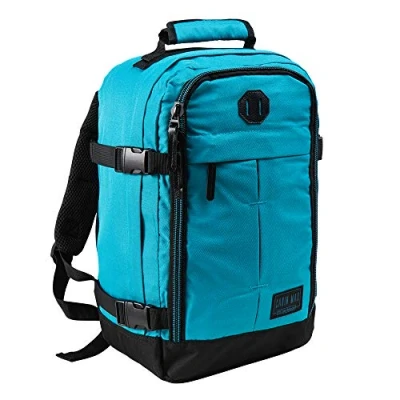 Afbeelding van CabinMax Metz Reistas Handbagage 20L Ryanair Rugzak Schooltas 40x25x20 cm Compact Backpack Lichtgewicht Teal