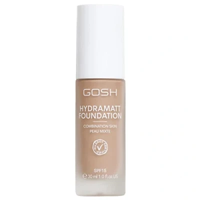 Afbeelding van Gosh Hydramatt Foundation Combination Skin Peau Mixte 012N Medium Dark 30 ml