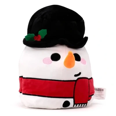 Afbeelding van Pluche Squidglys Feestelijke Kerstmis Cole de Sneeuwpop