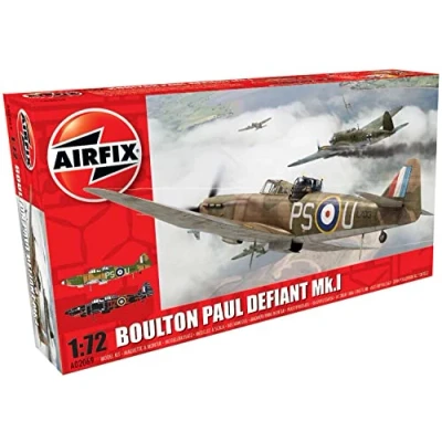 Afbeelding van 1:72 Airfix 02069 Boulton Paul Defiant Mk.I Plastic Modelbouwpakket