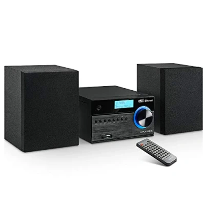 Afbeelding van New Majestic AH 2350 Home audio microsysteem 20 W Zwart