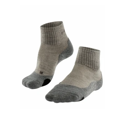 Afbeelding van TK2 Short Wool Wandelsokken Dames Kitt Mouline 000 35 36 Kleurloos