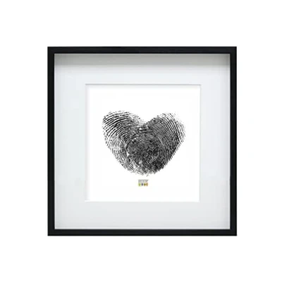 Afbeelding van Deknudt Frames Fotolijst zwart met passe partout 20x20 / 30x30 cm