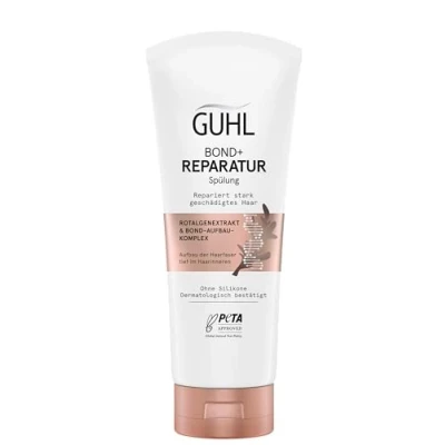 Afbeelding van Guhl Bond + Repair Conditioner, inhoud 200 ml, herstelt sterk beschadigd haar, haarvezelstructuur diep in het siliconenvrij, inclusief